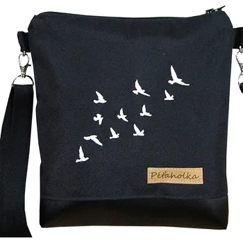 Městský batoh Petaholka - Menší kabelka s ptáčky
