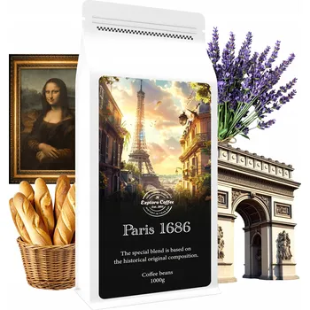 Káva Káva zrnková Exploro Coffee Arabica 1000 g středně pražená Brazílie