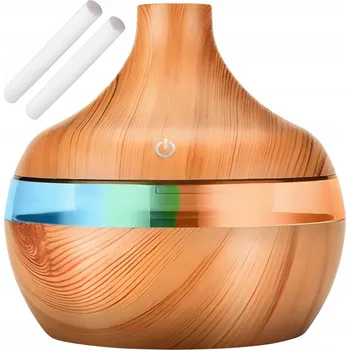 Aroma difuzér DIFUZÉR Vůně ZVLHČOVAČ Vzduchu Aromaterapie LED