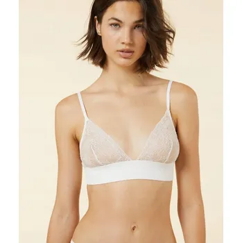 Podprsenka ETAM BÍLÁ KRAJKOVÁ PODPRSENKA BRALET (75D)