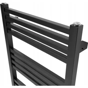 Radiátor Koupelnový radiátor vodní fr1 380 W 450 x 1050 mm černý