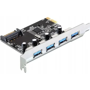 USB hub Řadič Delock PCIe 2.0 x1 s 4x USB 3.0 (89297)