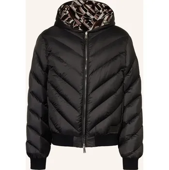 Pánská bunda Fendi Pánská Oboustranná Péřová Bunda, černá / hnědá / bílá, 52
