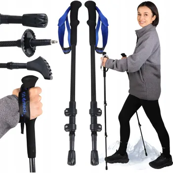 Trekingová hůl Hole na Nordic Walking FIT4MED 8104 2 ks