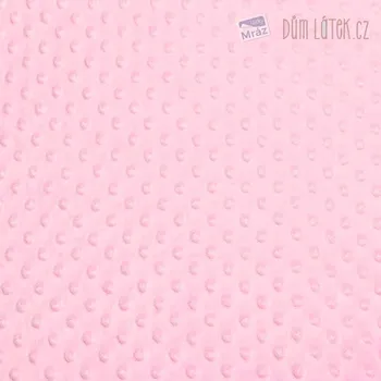 Minky světle růžové