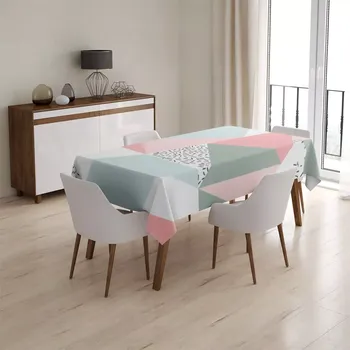 ubrus Sablio Ubrus Obrazce v něžných barvách - 130x170 cm