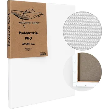 Obraz Malířské Plátno na plátno 60 cm x 80 cm Wielorybie Rzeczy 1 ks