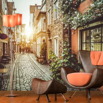 Tapeta Sablio Tapeta Městská ulička - 125x75 cm