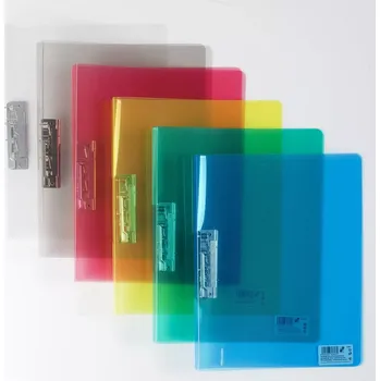 Pořadač z polypropylenu s rychlosvorkou Lines, mix barev