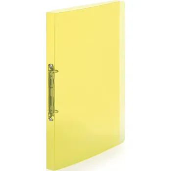 Karton P+P 2 kroužkový pořadač A4 20 mm průhledný žlutý