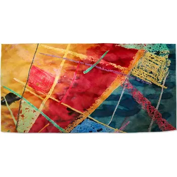 Osuška Sablio Ručník Barevné čáry - 50x100 cm