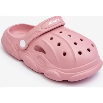 Dívčí baleríny Dětské pěnové pantofle Crocs Cloudy Barva: Růžová, Velikost: 32/33