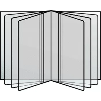 Průhledný obal 80x115mm vložka do řidičáku 300/140mic.