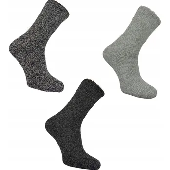 Ponožky Zateplené Termoaktivní Zimní Velmi Teplé 43-46