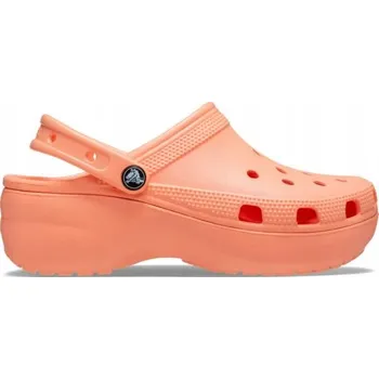 Dámská obuv Crocs dámské nazouváky Classic Platform Clog, velikost 39,5 (W9) Papaya