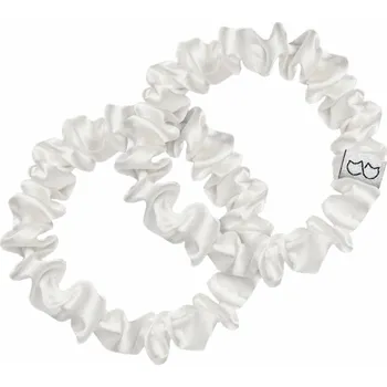 Cat&Cat sada: hedvábné gumičky do vlasů slim pure nature, 2 ks