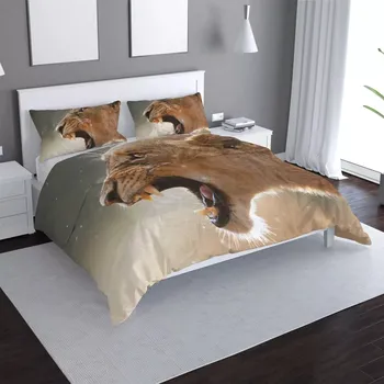 Povlečení Sablio Povlečení Rozzuřená lvice - 140x220 / 90x70