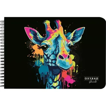 OxyBag Skicák A3 tw 40 listů 190g Žirafa