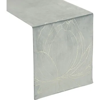 OBRUS BLINK 12 35 X 220 CM STRIEBORNÝ