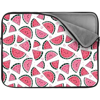 pouzdro na notebook Sablio Obal na notebook Vodní meloun - 17"