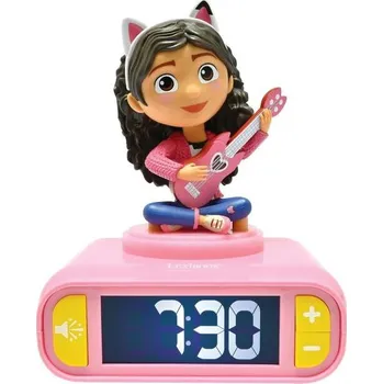 Budík Lexibook Budík s nočním 3D světlem Gábinin kouzelný domek