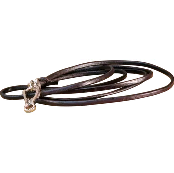 Vodítko pro psa Zubíček Vypouštěcí vodítko z kulaté kůže o průměru 6 mm Barva: přírodní