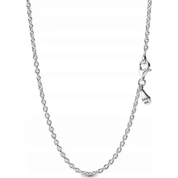 Náhrdelník Pandora Náhrdelník 590200-45 šedá