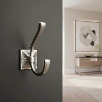 Věšák Interex design Věšák MALAGA / Chrom satén