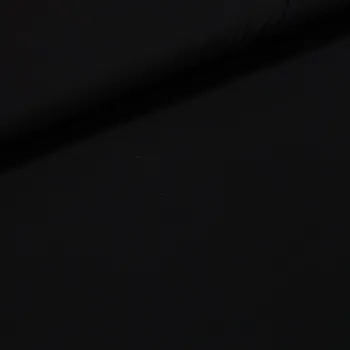 Bavlněný úplet 22721, jednobarevný černý, š.180cm (látka v metráži)