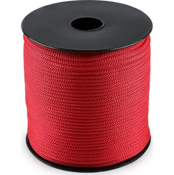 Příze Pletací a háčkovací příze Anet macrame Ø2 mm 90 g, střední, 18 červená cívka