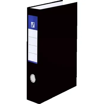 Karton P+P Pořadač A4 lamino D25 - 4kroužek - Classic černá - 7-372