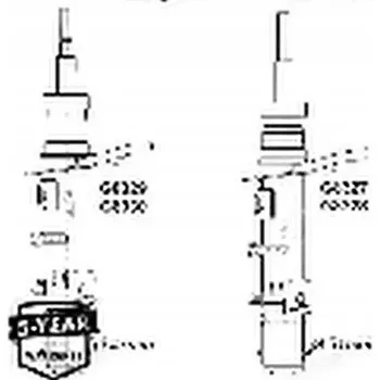 Tlumič přední P MONROE G8327