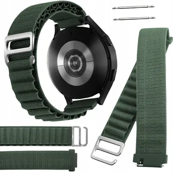 Řemínek na hodinky Řemínek ChronSmarta pro Garmin 20mm, zelený