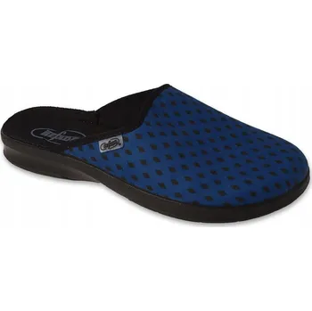 Pánské pantofle BEFADO 548M042 pánské pantofle LEON ZŠ modré 47 548M042_47