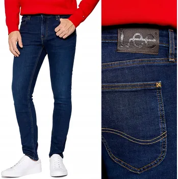 Dámské džíny LEE MALONE SLIM SKINNY TAPERED DŽÍNY "DARK MARTHA" _ W26 L32