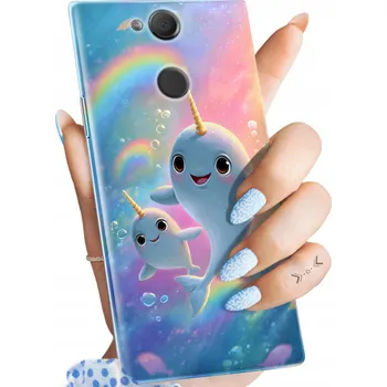 Pouzdro na mobilní telefon Zadní Kryt Hello Case pro Sony XPERIA XA2 vícebarevné