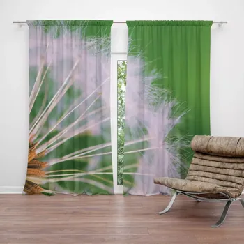 Závěs Sablio Závěs Odkvetlé pampelišky 3: 2ks 140x250cm