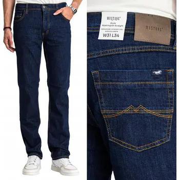 Pánské džíny MUSTANG Washington Straight Pánské džíny rovného střihu klasické W33 L34