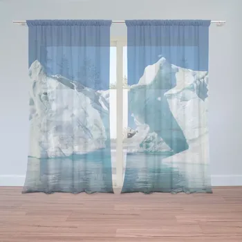 Záclona Sablio Záclony Ledovce: 2ks 150x250cm