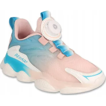 Dívčí tenisky Befado sportovní boty textilní růžové velikost 34