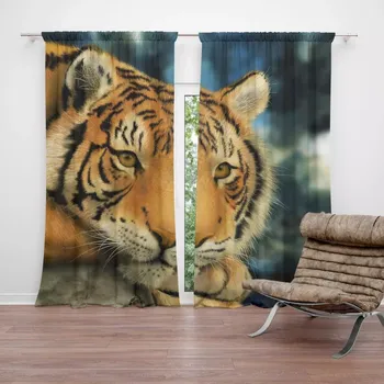 Závěs Sablio Závěs Tygr: 2ks 140x250cm