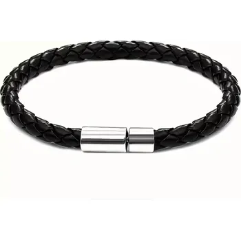Náramek Kožený ocelový náramek Kenny