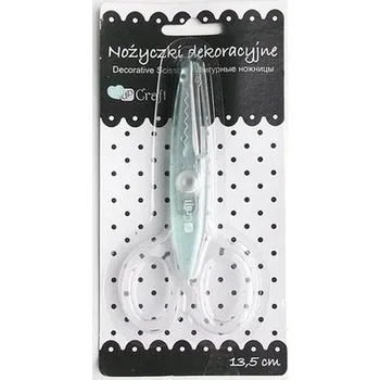 Set školních potřeb Nożyczki dekoracyjne 13.5cm