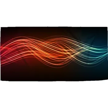 Osuška Sablio Ručník Abstrakce strip - 50x100 cm