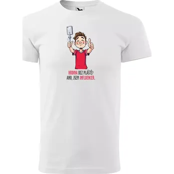 Sablio Tričko s potiskem Ano, jsem influencer - bílé S