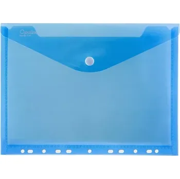 Deska spisová s drukem A4 eurozávěs, průhledná, modrá