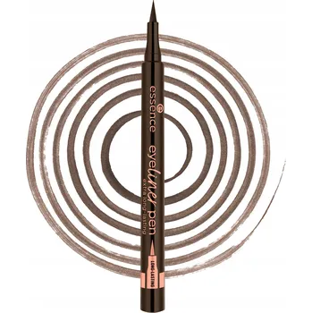 Oční linky Essence Extra Long - Lasting pero na oční linky 020 Brown 1 ml