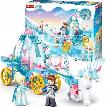 ostatní stavebnice Stavebnice Dívčí sen M38 Sluban M38-B0896 Kočár 191 ks