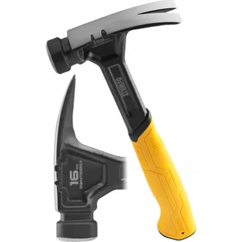 Kladivo DeWALT OCELOVÉ KLADIVO S MAGNETICKÝM DRŽÁKEM HŘEBÍKŮ 454g DWHT51003