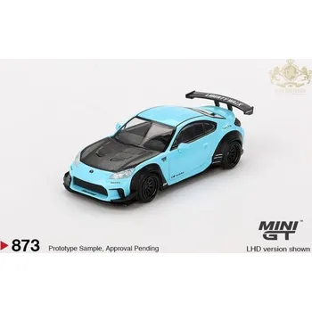 autíčko Mini GT 1:64 Toyota GR86 LB Nation LHD 2024, světle modrá MGT00873L